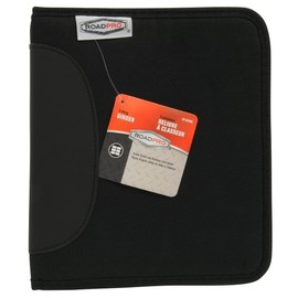 Roadpro LB-004BK 3-Ring Looseleaf Log Binder - Black