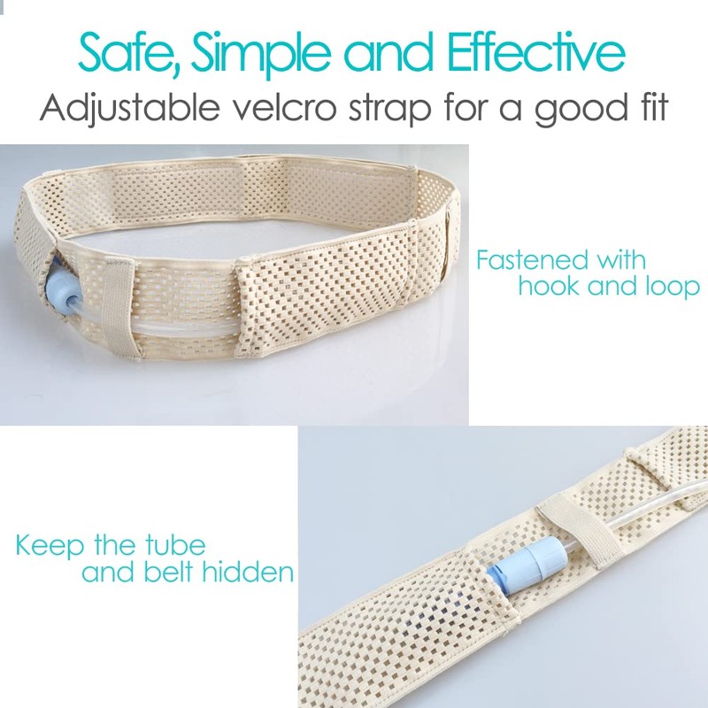 Mesh Breathable PD Belt Peritoneal Dialysis Catheter Accessories Supplies Soft