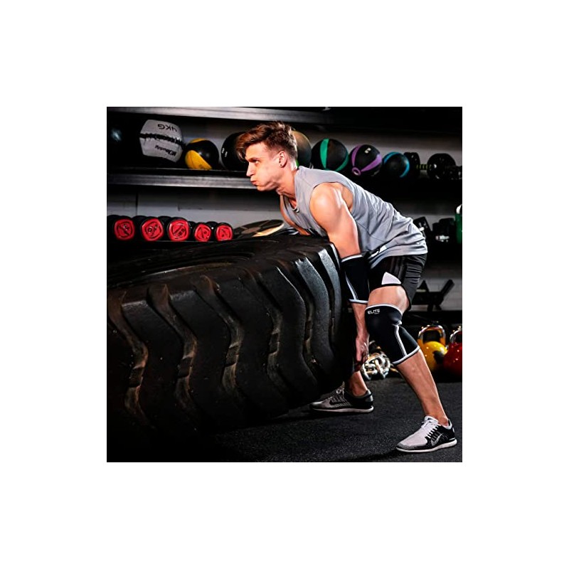 Rodilleras de compresion de 7mm(PAR), ideales para crossfit, gimnasio, y