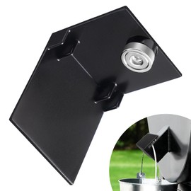 Pellet Grill Grease Chute Cover Accessories for Traeger Grills, Metal Grease Trap Cover with Strong Magnetic for Traeger Ironwood 885, Pro 780 Accessories,Pro Series 22 Etc,Pellets Helper Chute Cover