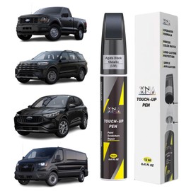 XNA Agate Black Metallic(UM) for Ford Touch Up Paint, Car Scratch Remover for Nicks and Chips Repair, 2-In-1 Quick & Easy Fix Car Scratch Repair Kit with Exact Color-Matched