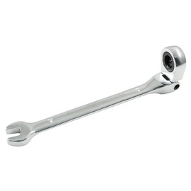 Hitefu 7mm Ratcheting Combination Wrench with Flex Head, 72 Teeth Metric Ratcheting Spanner with Chrome Vanadium Steel