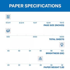 Hammermill Premium Color Copy 28lb Paper 500 Sheets 100 Brightness
