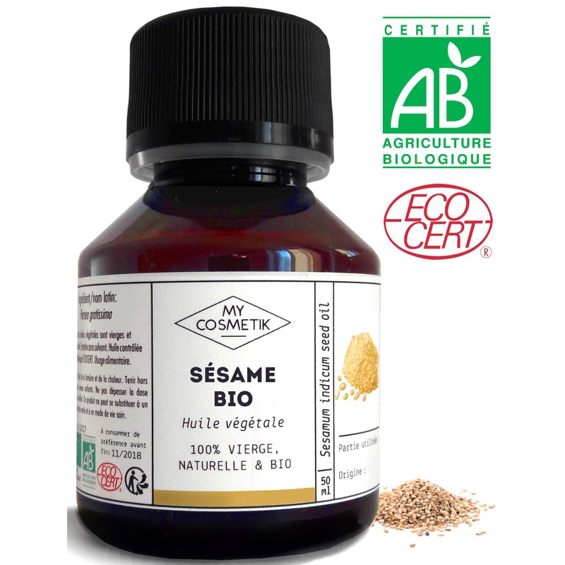 Vegetable oil from Sesam BIO - MyCosmetik 500 ml