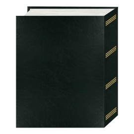 Pioneer Photo Albums A4-100 Black Photo Album, 100 Pockets 4"x6"