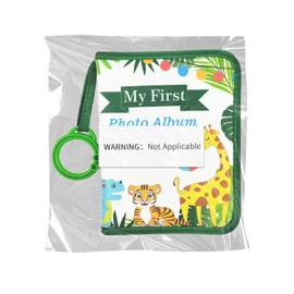 Boczif Houses of Babies, Baby Memory Book 4 x 6, Baby Album and Landmark Photos in Print Film for Babies and Children for Newborns (Green)