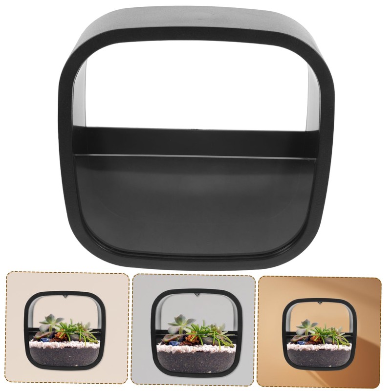 Outanaya Wall Hanging Succulent Planter Modern Hydroponic Vase for Indoor