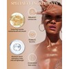 Body Shimmer Glow Oil, Waterproof Long Lasting Face Brighten Gold