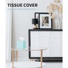 Livelab Tissue Box Cover and Holder - Square Plastic Decorative