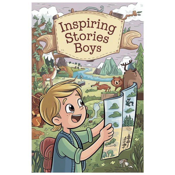 Inspiring Stories for Boys: A Motivational Book about Courage, Confidence