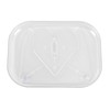 Removable Transparent Acrylic Turntable Organizer for Kitchen Refrigerator 26 x
