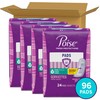 Poise Incontinence Pads & Postpartum Incontinence Pads, 3 Drop Light