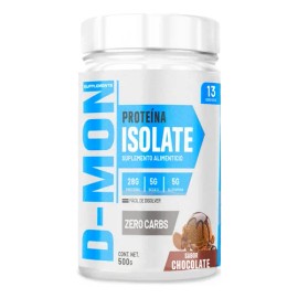 Proteína Isolate Suplemento En Polvo 500g D-mon 13servicios                                                                                           