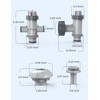 POOLHACKER Pool Filter Part Kit Set (Plunger Valve, Split Hose
