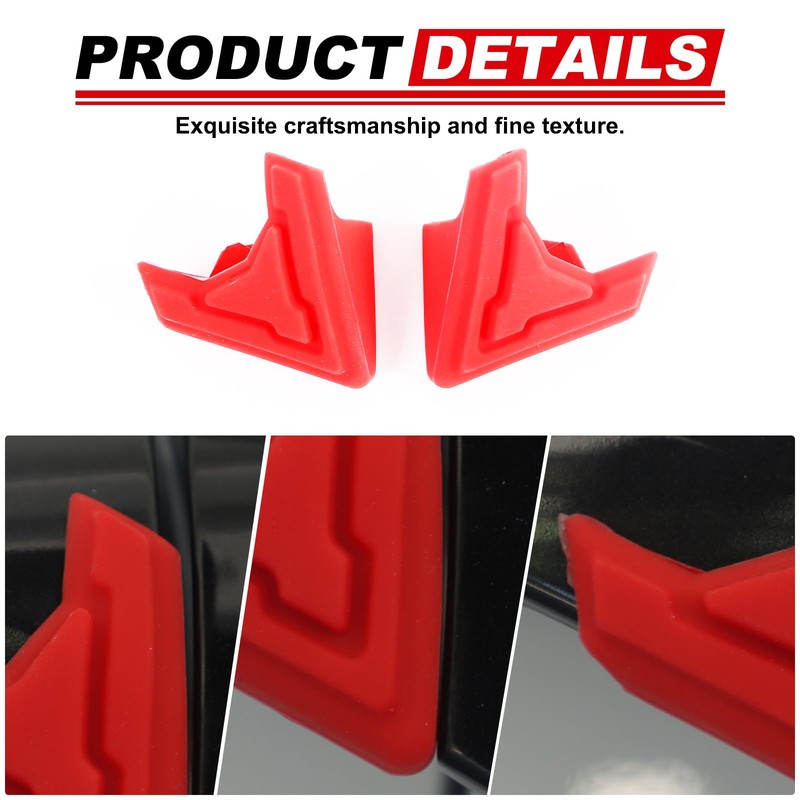 for Corvette C8 Door Edge Corner Covers Side Door Edge
