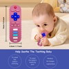 ROBBEAR Baby Teething Toys, Food Grade Silicone Teether for Babies