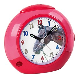 Atlanta 1984/1 Kinderwecker mit Leisegang Rot Pferd