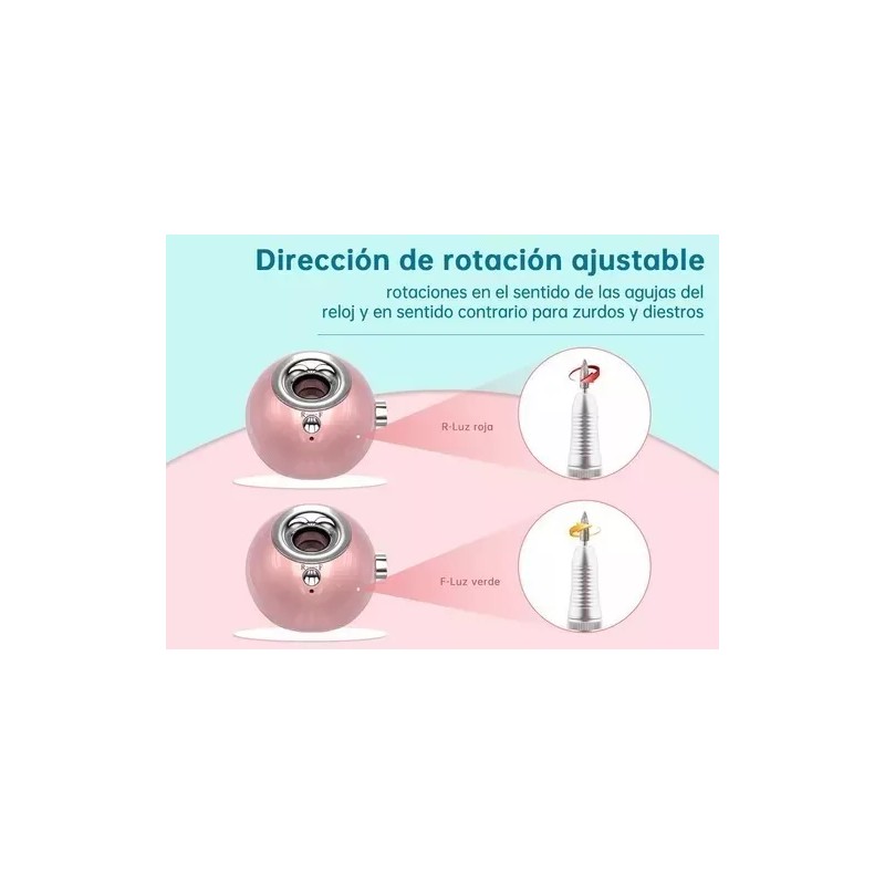 Delanie Pulidor Esmeril Taladro De Uñas 35000rpm Profesional