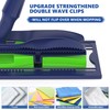 MEXERRIS Microfiber Mops for Hardwood Laminate Tile Floor Cleaning: Stainless