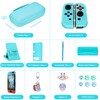 NS Switch Accessories Bundle, Blue, Modern
