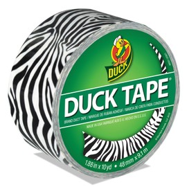 Duck 1398132 1.88" X 10 Yards Zig-Zag ZebraTM DuckÂ Tape
