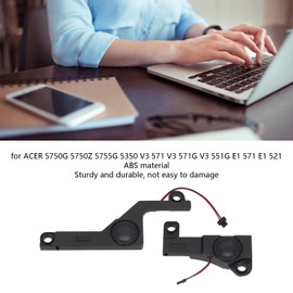 Replacement Internal Speaker for ACER, 2 Pcs Laptop Internal Speaker for ACER 5750G 5750Z 5755G 5350 V3 571 V3 571G V3 551G E1 571 E1 521, Plug and Play