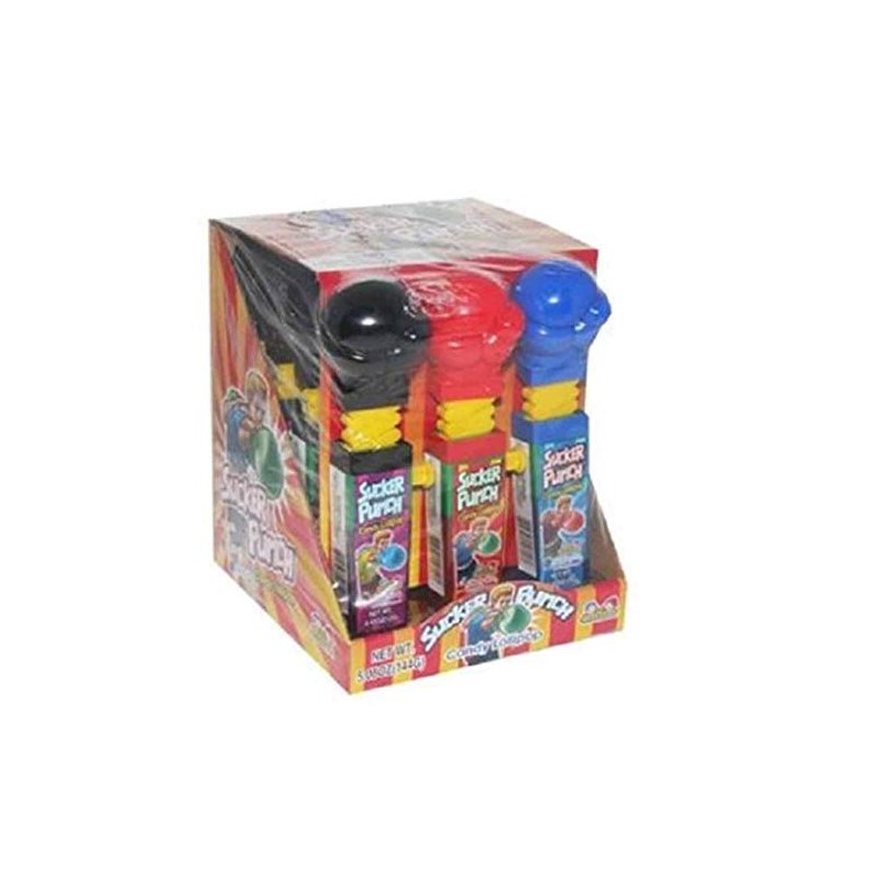 KIDSMANIA SUCKER PUNCH CANDY LOLLIPOP 0.42 oz Each ( 12