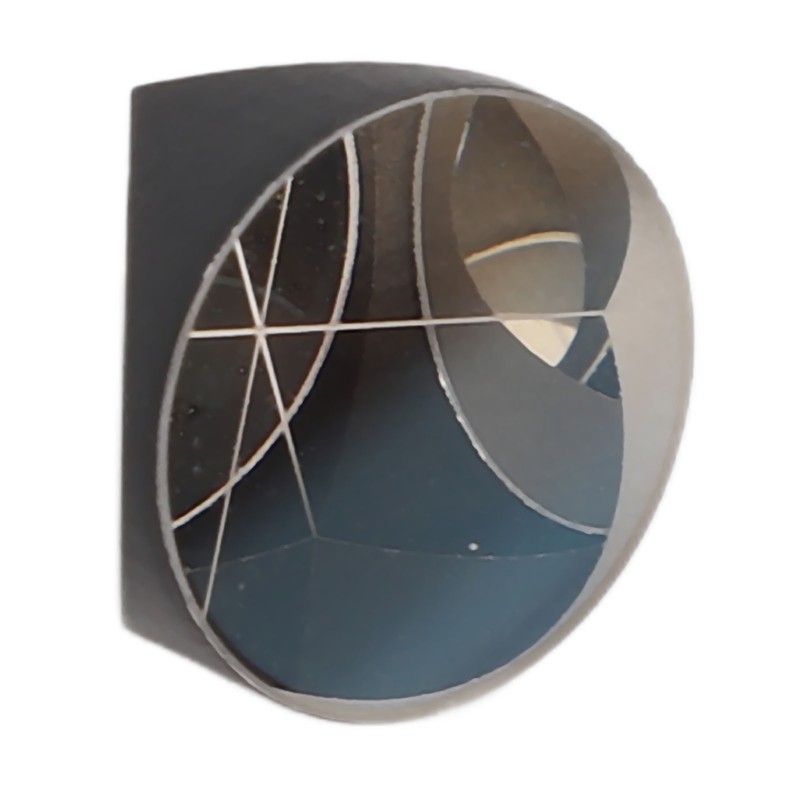 Corner Cube Prism Optical Glass Excellent Transparency Total Station Prism