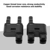 2PCS Solar PV Connector 2 to 1 Photovoltaic Crimp Connector