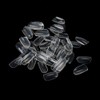Kingsie 600Pcs Nail Tips 10 Sizes Oval Short False Nails