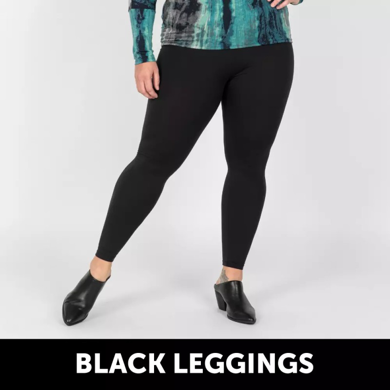 LuLaRoe OS LuLaRoe One Size Leggings Versatile Solid Black NWT