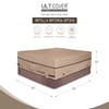 ULTCOVER Waterproof 600D Polyester Square Hot Tub Cover Outdoor SPA