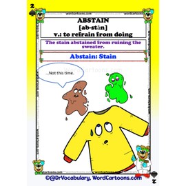 Dr. Vocabulary's Word Cartoons Playing Cards: Brilliant Edition -Bringing Kids Back Together.