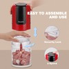 PULOYA Mini Prep Food Processor 2 Cup Small Electric Food