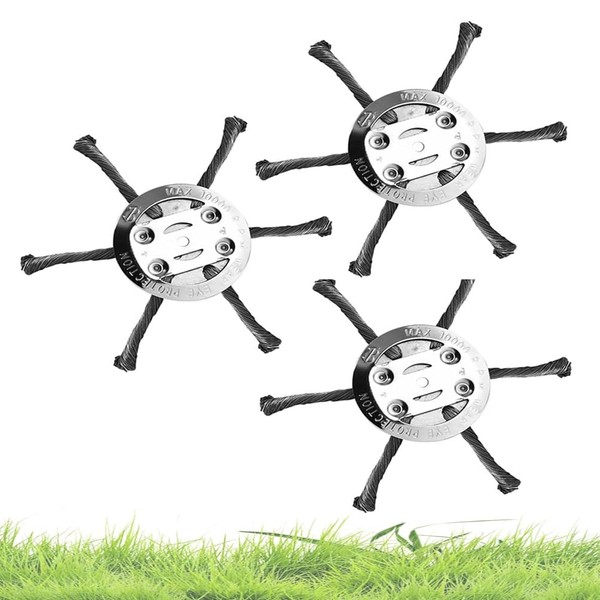 Steel Wire Grass Trimmer Head, String Trimmer Replacement Head, 150