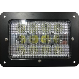 Tiger Lights TL2010-1 LED Tractor Headlight Compatible With/Replacement For Case/International Harvester 3088, 3288, 3488, 3688, 5088, 5288 and 5488 131227C92 5 Amps, 12-24 Volt, 60 Watt, 8 1/4" Width