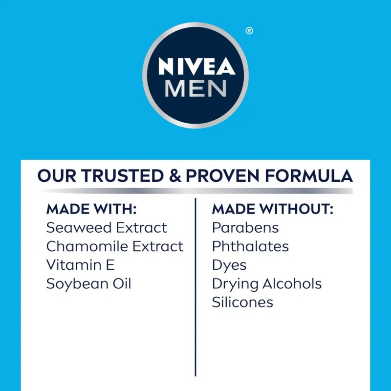 Bálsamo Para Después Del Afeitado Nivea Men Sensitive Cool C