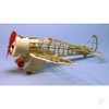 Dumas P-26 Peashooter Rubber Powered Model Airplane
