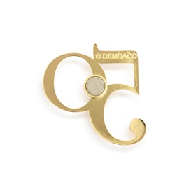 DEMDACO Meaningful Moments Collection 50th Anniversary Gold Novelty 2 inch Metal Faceted Decorative Magnet for Photo Frames, Desk, Fridge, Lockers & Home Decor - Personalize Your Space