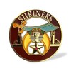 Shriner Masonic Car Emblem Mason Auto Decal