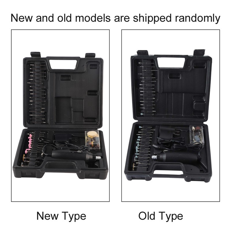 60pcs Mini Electric Grinder Drill Rotary Tool Kit Grinding Polishing
