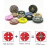 5Pcs/Set Snap Buttons Metal Buckle Buttons Invisible Buckle for Coat
