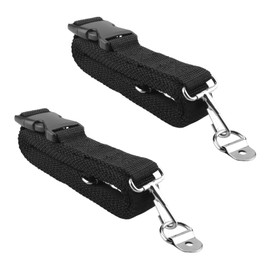 Hugexpen 86" RV Furniture Straps, RV TV Straps Hook and D Ring for Camper Traveling, Replacement for RecPro RV Furniture Tie-Down Strap (2 PCS)