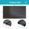 NeatiEase Slatwall Panel Wall Storage Systems, 2 x 4ft Slat