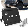 No Drill Tow Hook License Plate Mount Relocator Bracket Kit