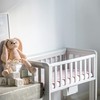 Crib Sheets 50x90cm Award Winning 100% Organic Cotton Fully Fitted