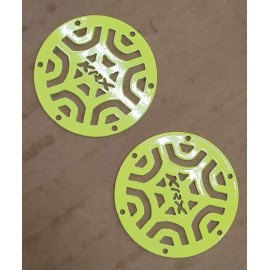 Edwards Metal Designs, llc KRX 1000 Floor Drain Covers *Available in all Kawi colors*
