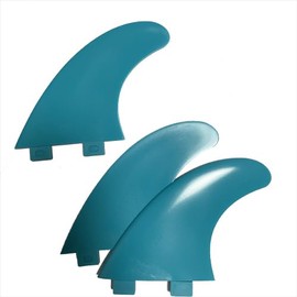 HFEXI G5 Fins FCS Compatible M5 R5 Trifin Set of 3 Finkeys for HFEXI Surfboard FCS Fins Blue 3 Pack HF-G5BLU3