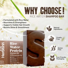 Shampoo and conditioner (Proteina de Arroz, Shampoo Bar)