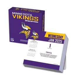 Turner Sports Minnesota Vikings 2025 Box Calendar (25998053047)